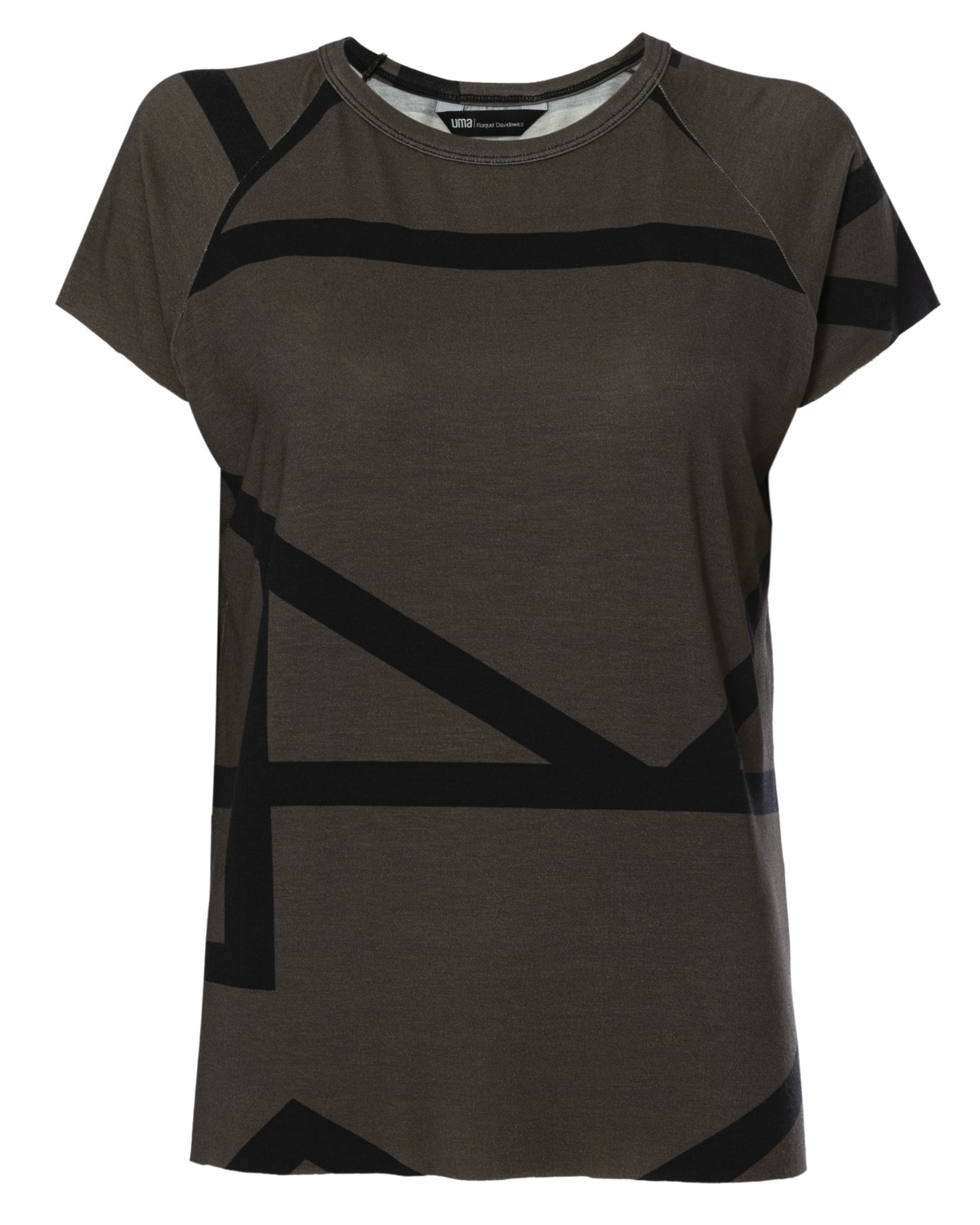 camiseta com estampa geométrica | geometric print t-shirt