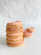 biscoito de rosas (salmão)