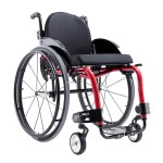 Cadeira de Rodas Monobloco M3 Premium Ortobras Alumínio Peso Leve com Encosto Rígido Hummel