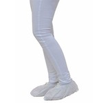 Sapatilha Descartável Propé Gramatura 30 para Proteção de Calçados Branco - 100 Unidades