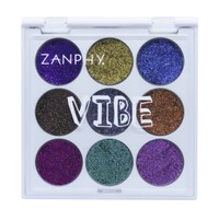 Paleta de Glitter Holográfica Vibe - Zanphy