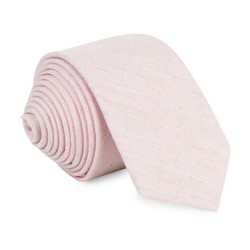Gravata Slim - Linen Pink