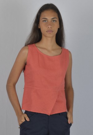 Blusa Cropped Dupla Face - 