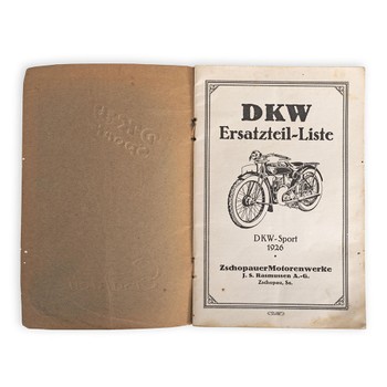 Foto do produto Manual DKW 1926