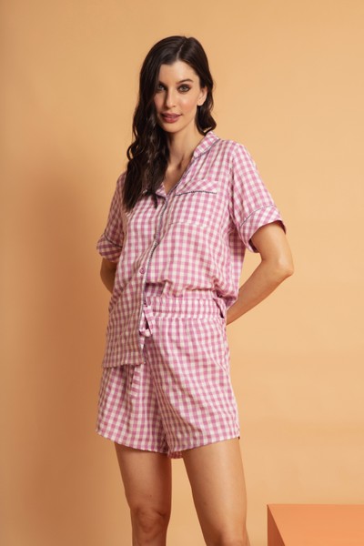 Pijama Clara Vichy Rosa