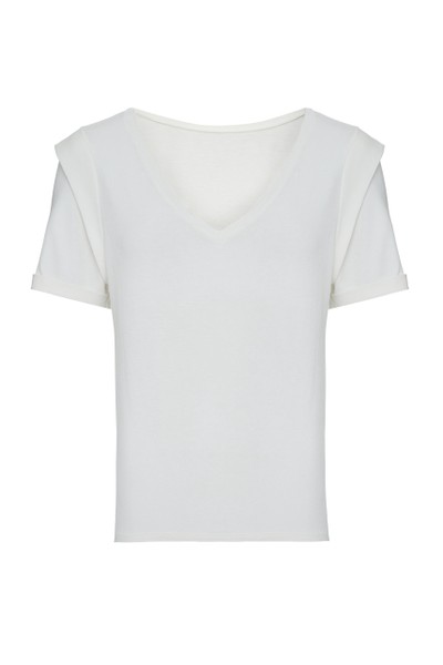 T-Shirt Lapela Ombro Ver22