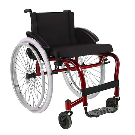Cadeira de Rodas Monobloco Alumínio Ortomobil MB4 Peso Leve