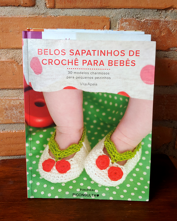 Foto do produto Belos Sapatinhos de Crochê Para Bebês
