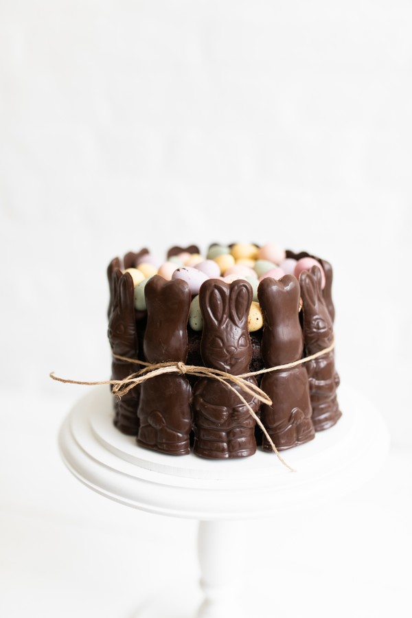 Foto do produto bolo coelhinhos de chocolate