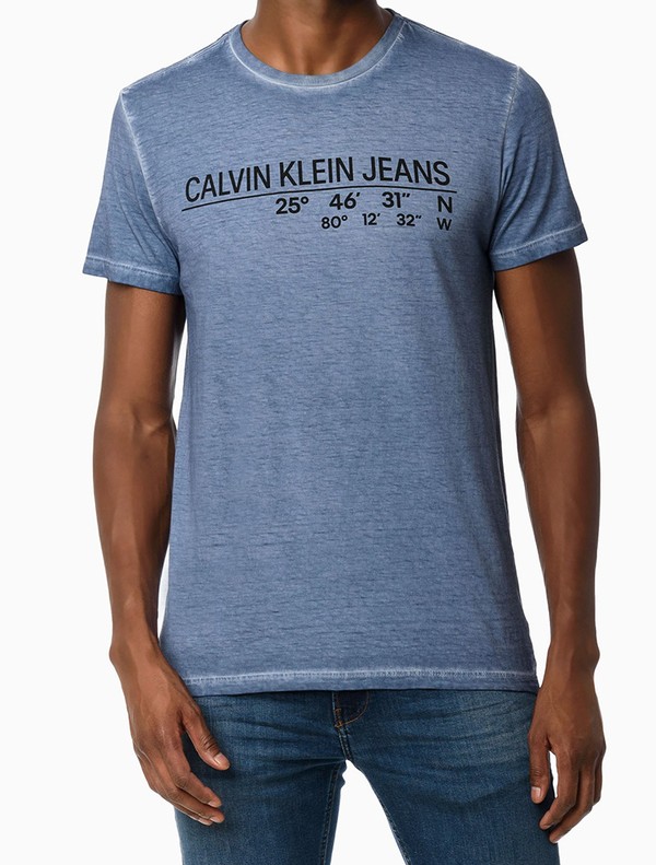 Foto do produto Camiseta Calvin Klein TS Coordenadas