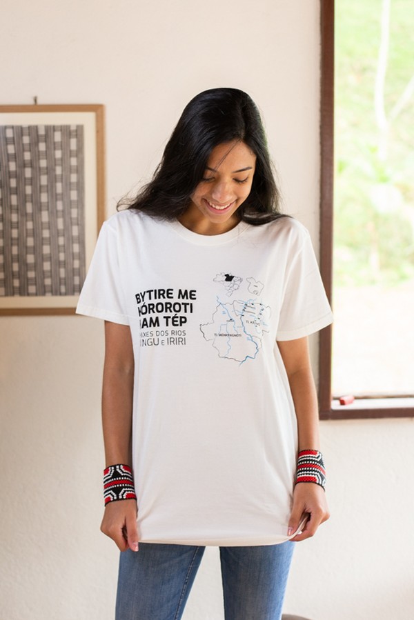 Foto do produto Camisa Trairão - Off White | Kayapó 