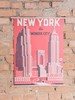 Poster com suporte New York