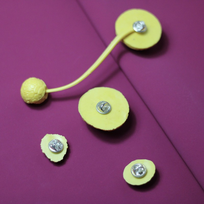 Kit Pin Amarelo