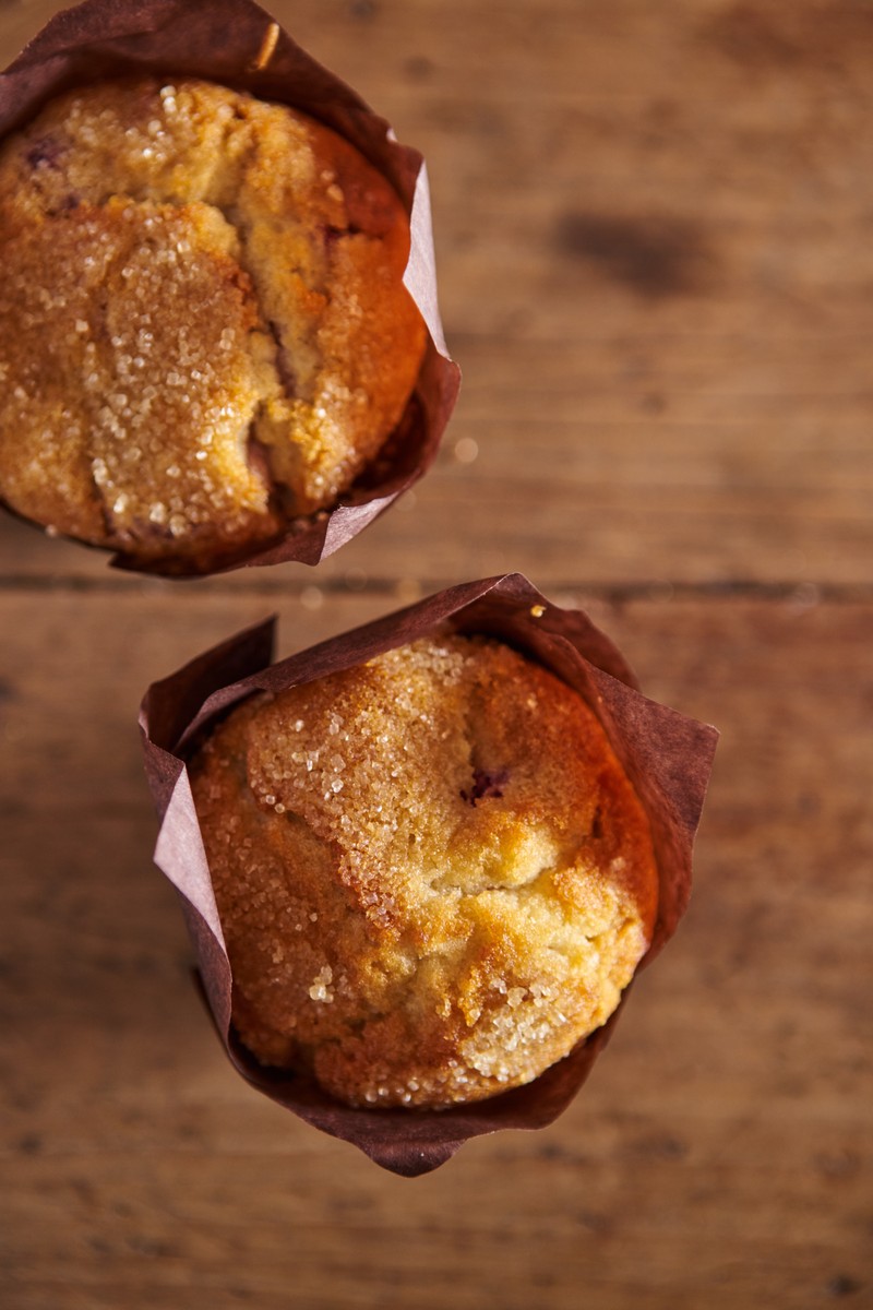 muffin de mirtilo