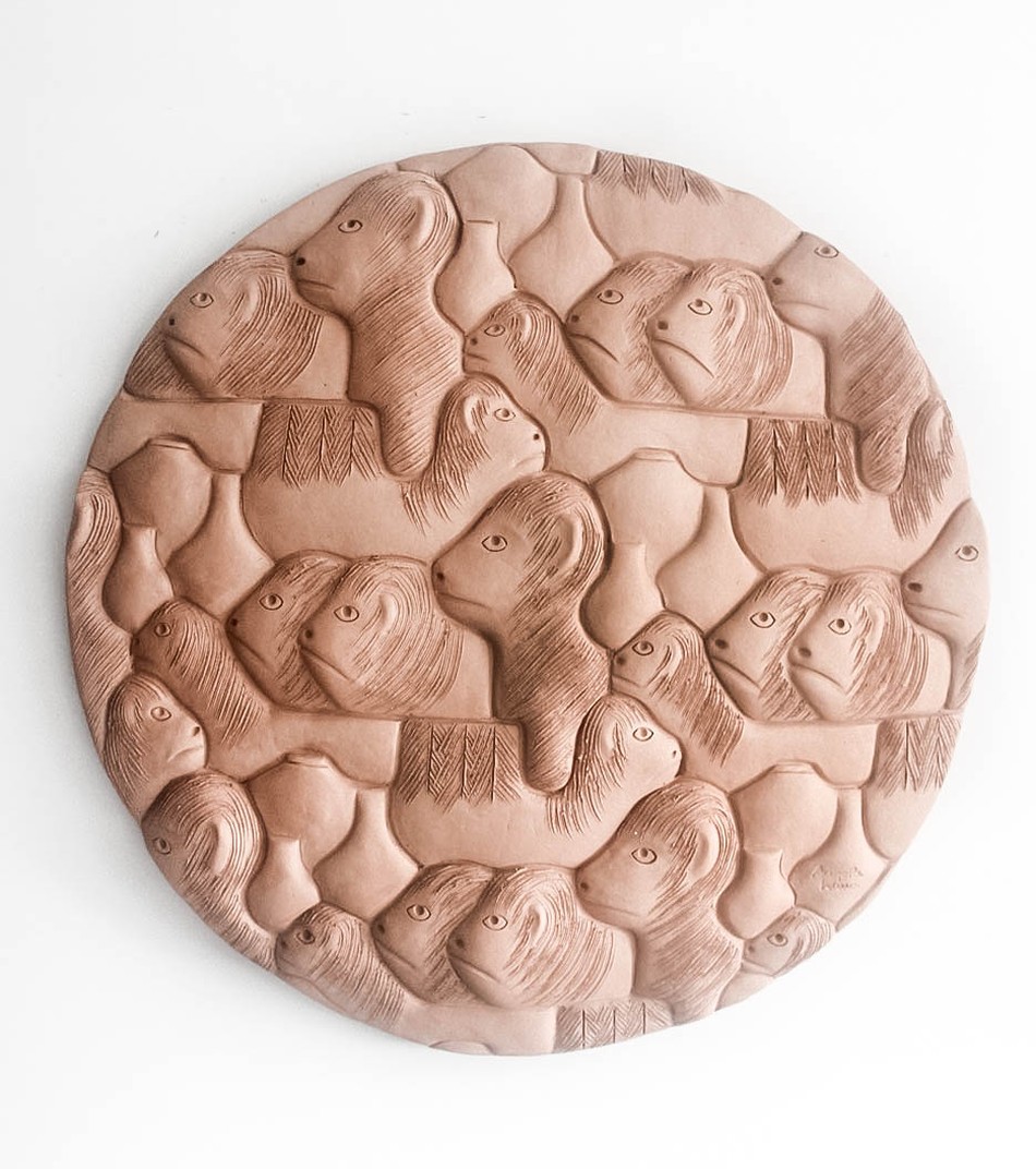 Mandala Mosaico de Carrancas 50cm