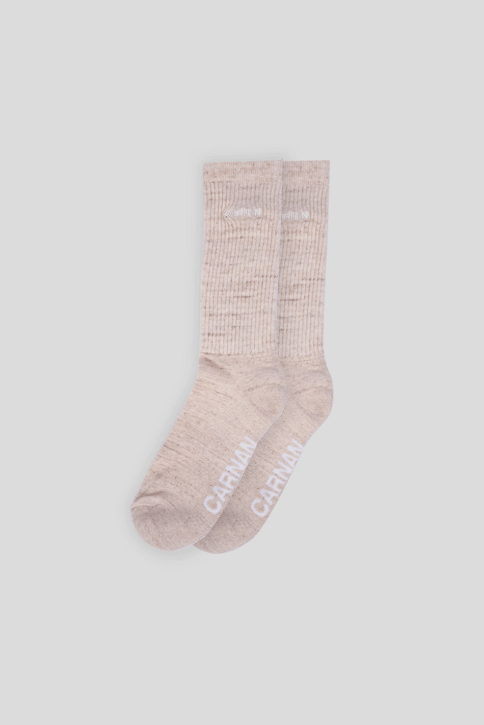Sand Blended Yarn Socks