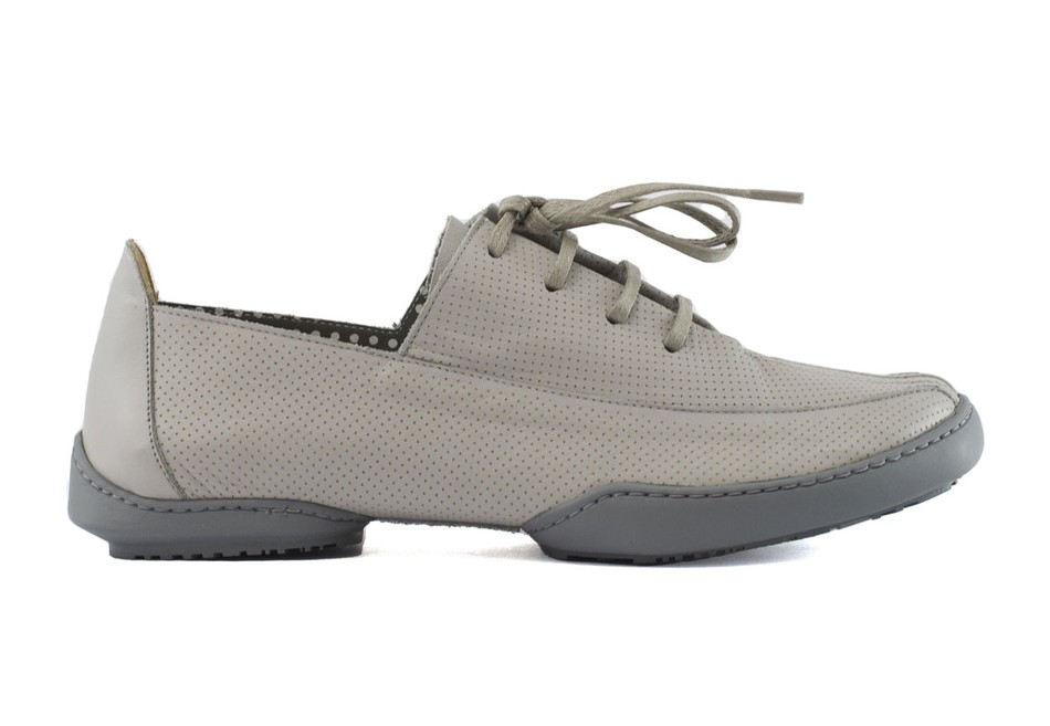 Tênis Fut Couro Cinza + Acessórios|Sneaker Fut Leather Gray + Acessories