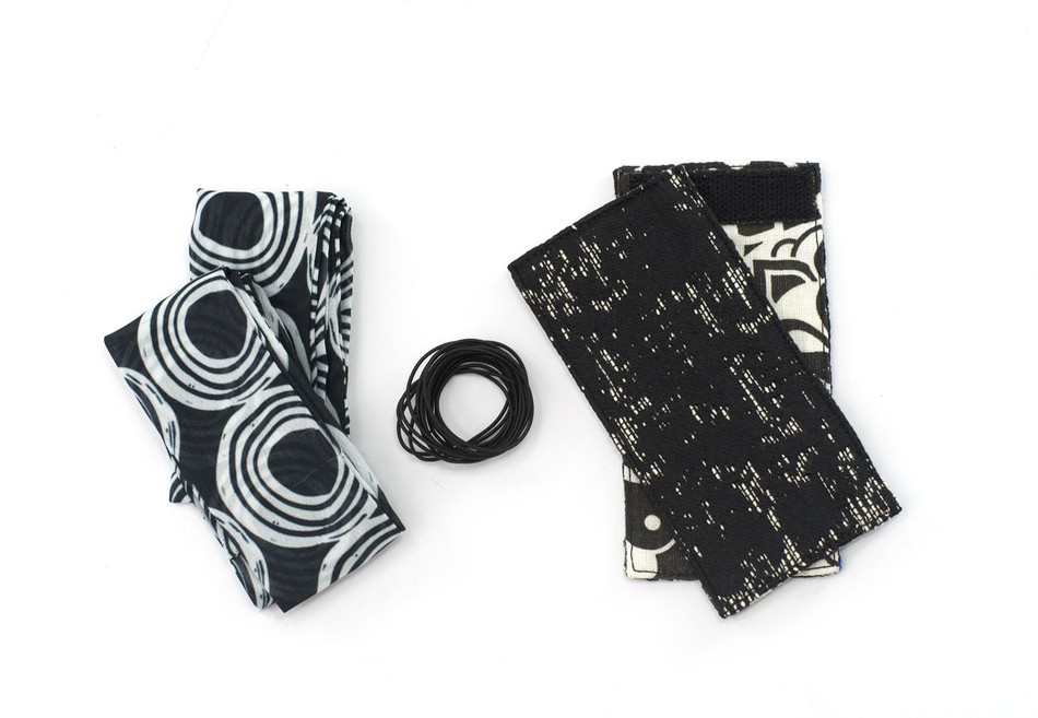 Origami Fechado Tecido Preto + Acessórios|Origami Fc Fabric Black + Accessories