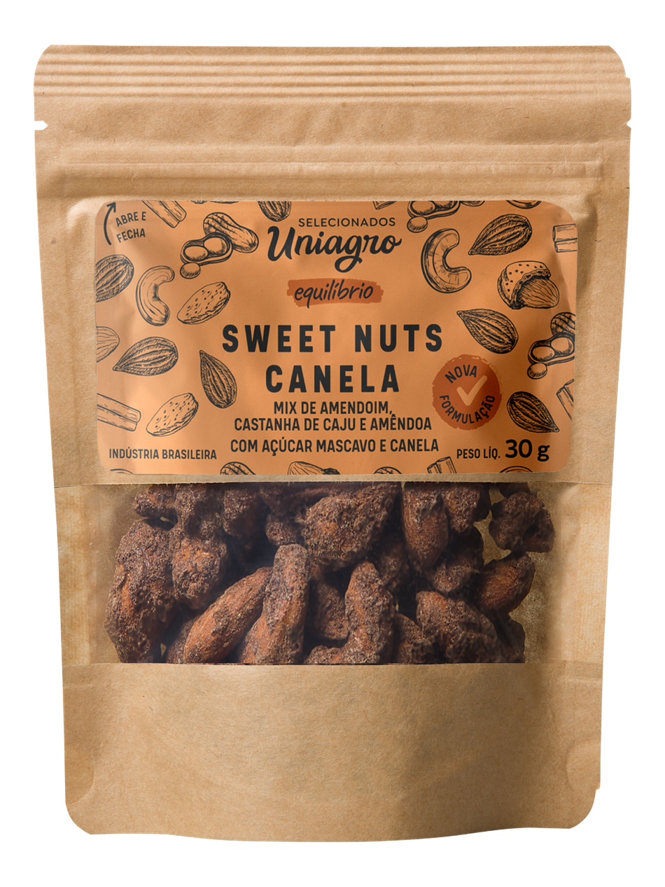 Mix Sweet Nuts Canela 30g