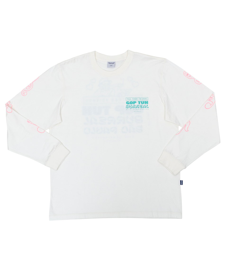 Long Sleeve Tell Your Friend Off White