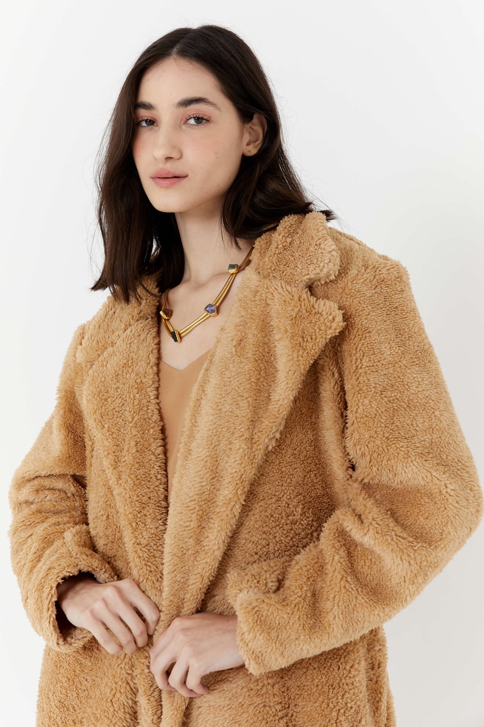 casaco pelúcia ursula