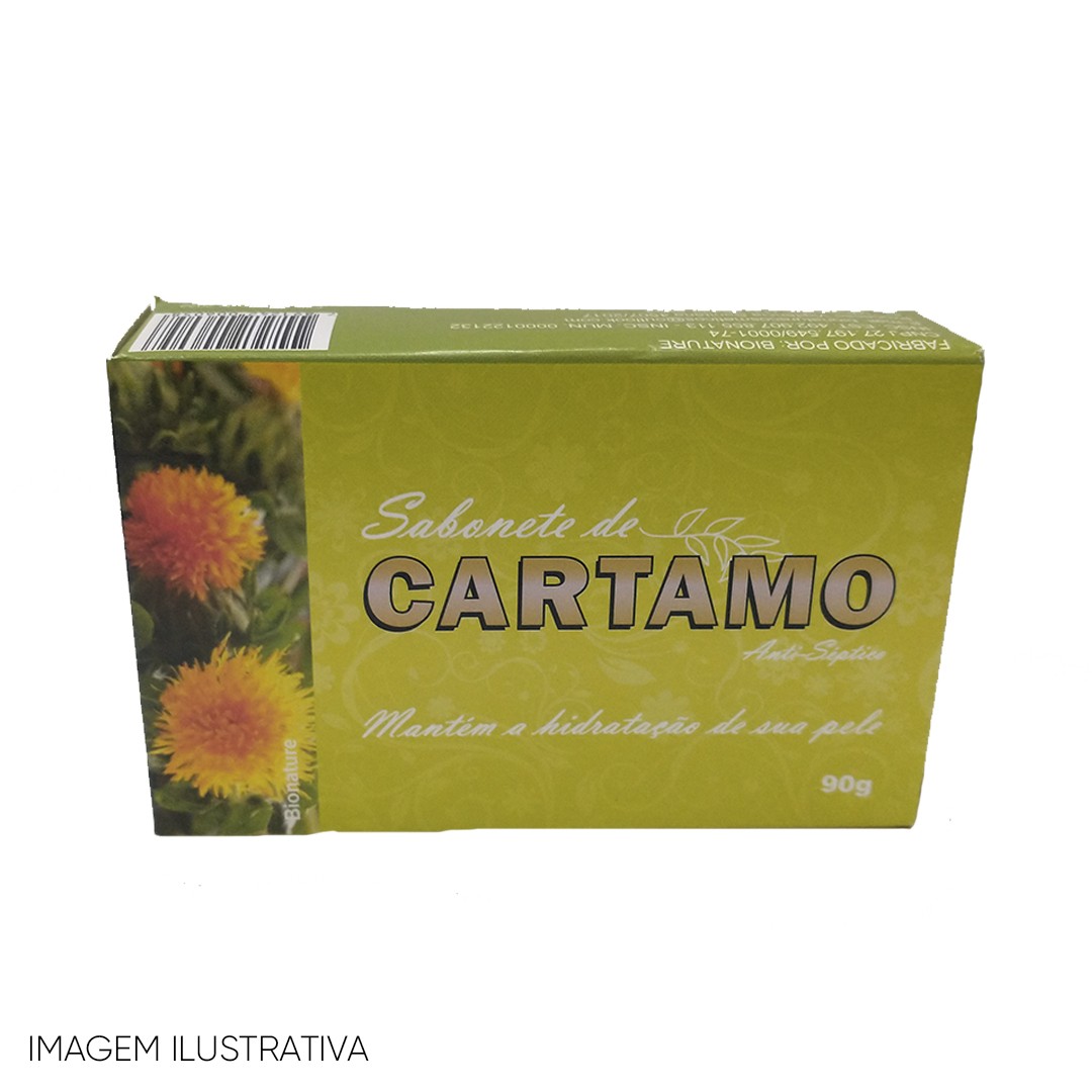 Sabonete Artesanal de Cartamo 90g - Bionature