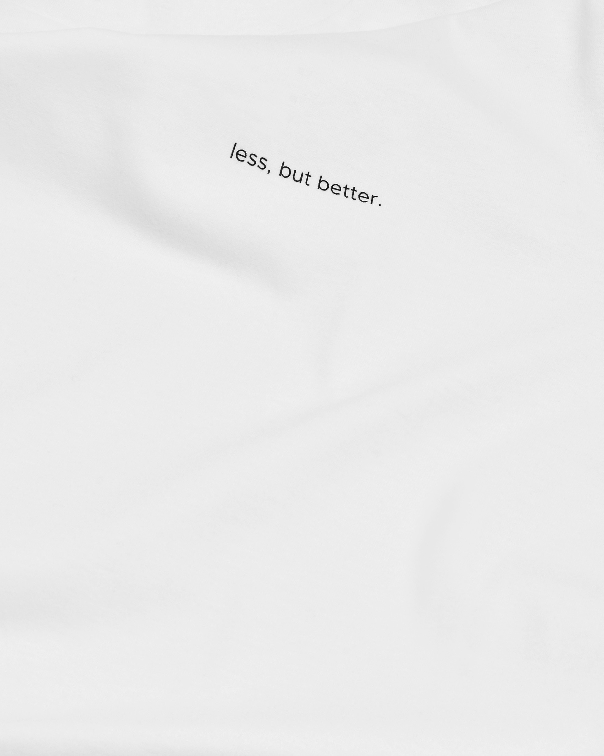 Camiseta Dieter Rams Branca