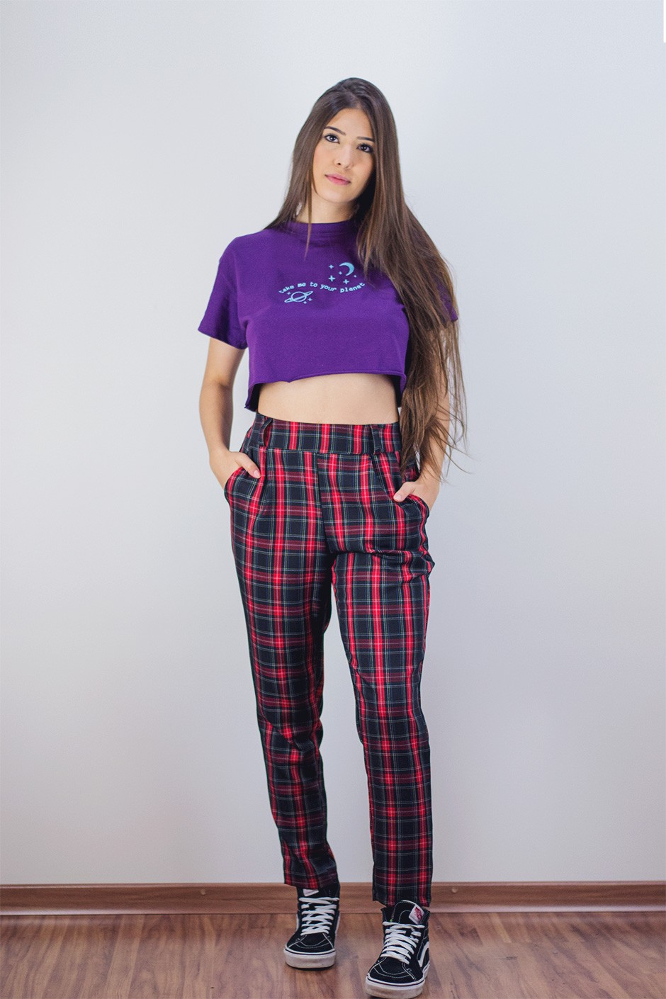 CROPPED 90'S PLANET ROXO