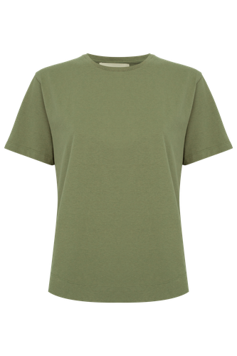 Camiseta Algodão U Verde Malva